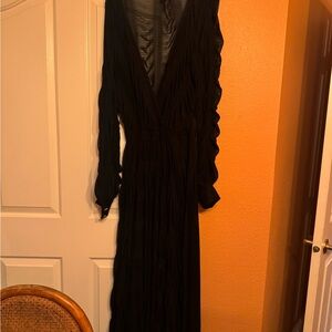 Elegant Black Women's Dress